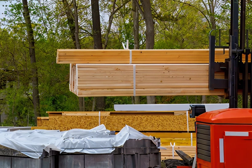 Liberty Plastics Packaging Solution Protects Lumber During Transport